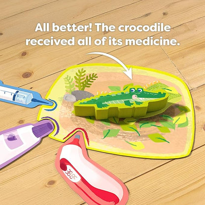 HABA My Very First Games - at The Vet Toddler Games &amp Veterinarian Playset for Kids Pretend Play Toys and Learning Toys for Toddlers 2-4 Years