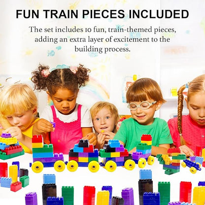Dimple Building Blocks for Toddler (300 Pcs) Stacking Toys &amp Puzzle Games for Learning and STEM Fun Montessori Toys Educational Baby Blocks Age 3+ Toddler Boy &amp Girl Birthday for Kids