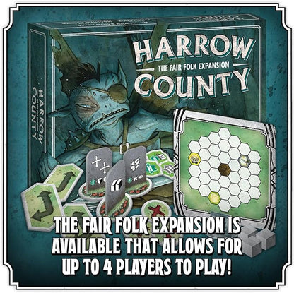 Harrow County: The Game of Gothic Conflict | Asymmetric Horror Strategy Board Game | 1–3 Players (Solo Mode Included) | Ages 14+ | Spooky Halloween Board Game by Off The Page Games
