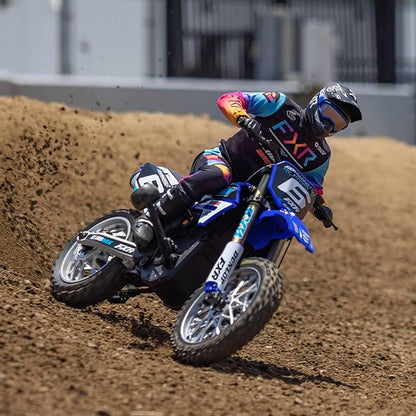 Losi RC Motorcycle Promoto-MX 1/4 Motorcycle Ready-to-Run Battery and Charger Not Included ClubMX LOS06000T2 Blue