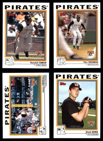 Topps 2004 Complete Set Maor League Baseball Cards Inc Series 1 &amp 2 732 Cards 5 Rookie Cards