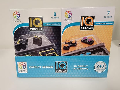 SmartGames IQ Bundles Circuit Series Ages 7-Adult