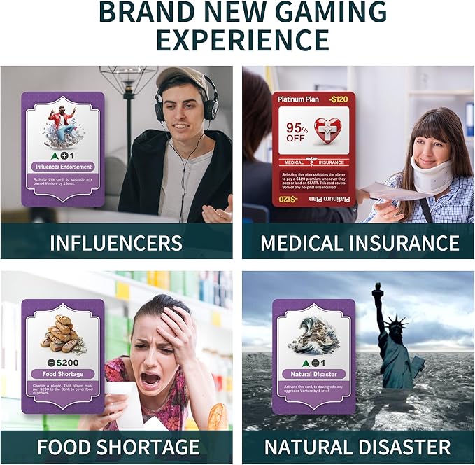 Paycheck to Billionaire: Master Financial Freedom - Smart Investing &amp Cost Management Board Game - Ideal for Game Night Educational Play - Perfect for Boys and Girls Ages 8+ Adults and Family