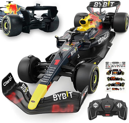 BEZGAR F1 Remote Control Car - Officially Licensed Rb18 Toy Car 1:18 Model Vehicle 2.4GHz Race F1 RC for BoysGirls and Adults Ideal for Kids &amp Collectors 94800