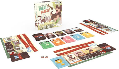 Treat Please! A Family Board Game About a Week in The Lives of Very Good Dogs! | 2-4 Players | Perfect for Families Ages 10+ | 20-30 Minutes