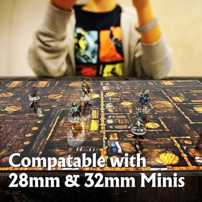 Arcknight The Cobblestone City Roleplaying Battlemaps 16 Modular RPG Maps in 8 Double-Sided Pages 1 Square Grid Modular &amp Versatile Design for Tabletop Gaming - for Dungeons &amp Dragons Pat