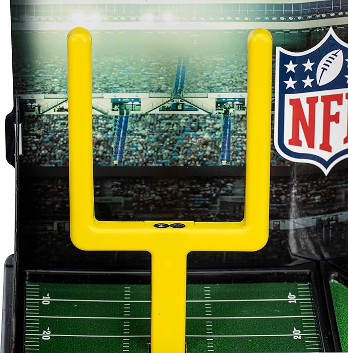 Franklin Sports Mini Football Field Goal Tabletop Game - Flying Field Goal Mini Football for Kids + Adults - Fun Indoor Sports Table Game for All Ages - Tabletop Toy