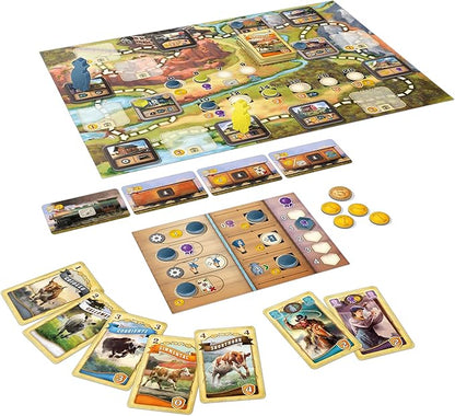 Great Western Trail El Paso Board Game - Fast-Paced Cattle Trade Strategy Game Compact Travel-Friendly for Kids &amp Adults Ages 12+ 1-4 Players 60-90 Min Playtime Made by Lookout Games