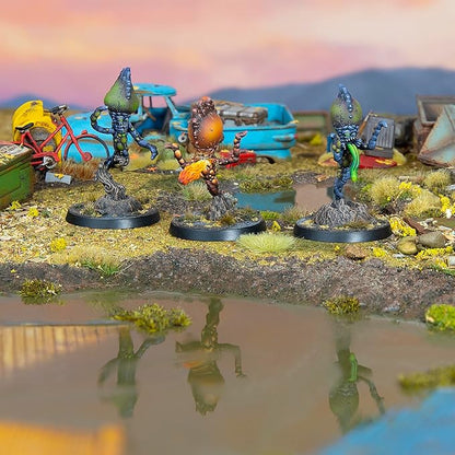 Modiphius Entertainment: Fallout: Miniatures - Super Mutant - Floaters - 3 Resin Figures Unpainted &amp Unassembled RPG Wilds of Appalachia Licensed