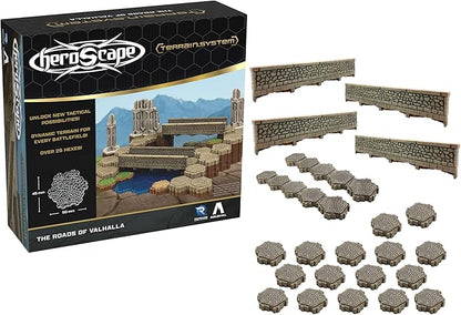 Renegade Game Studios Heroscape Roads of Valhalla Terrain Expansion Add-on for Board Game
