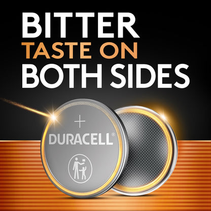 Duracell 2032 Lithium Battery. 4 Count Pack. Child Safety Features. Compatible with Apple AirTag, Key Fob, and other devices. CR2032 3V Cell. 2032 Battery, Lithium Coin
