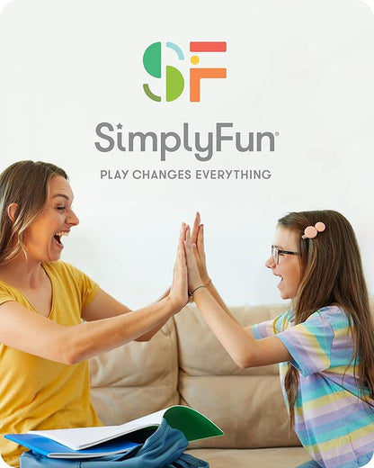SimplyFun The Climbing Knights - Exciting Castle Climbing Strategy Board Game - Fine Motor Skills - Educational Fun with Magnetic Knights Guard Pawns &amp Premium Components - 2-4 Players Ages 8 &
