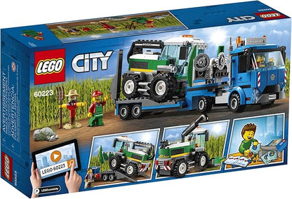 LEGO City Great Vehicles Harvester Transport 60223 Building Kit (358 Pieces)