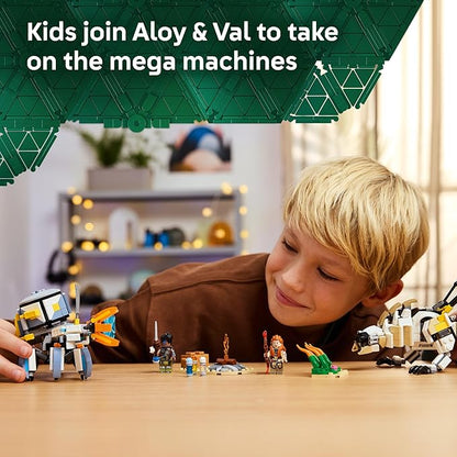LEGO Horizon Adventures Aloy &amp Varl vs. Shell-Walker &amp Sawtooth Kids Toy - Building Toy for Boys &amp Girls Ages 9+ - Gaming Gift Idea for Horizon Fans - 77037