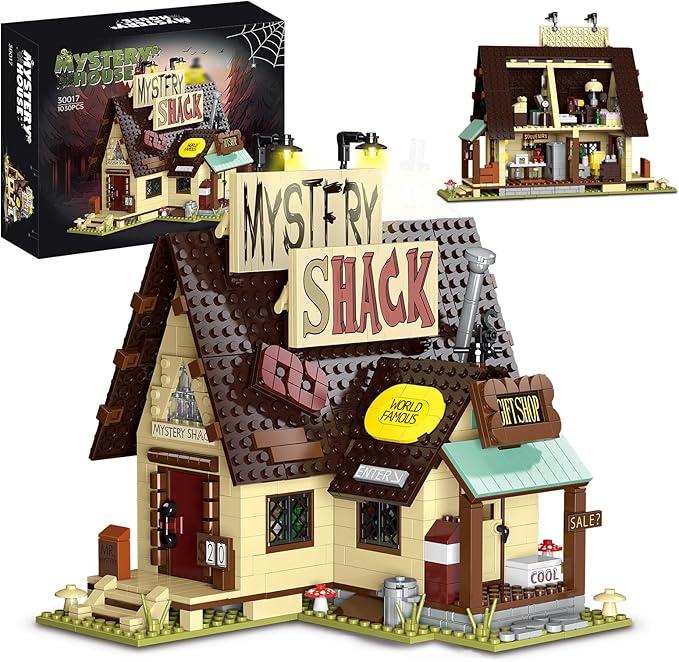 Gravity House Building SetsMystery Falls Building Toys Compatible with Lego for AdultsBirthday Gifts for Kids 1030pcs