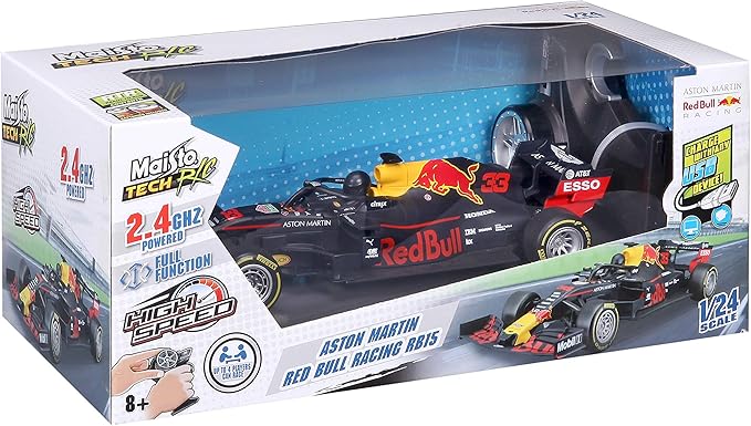 Maisto M82351 Aston Martin Max 1:24 Premium RC F1 2018 RED Bull RB15 Verstappen Multicolor