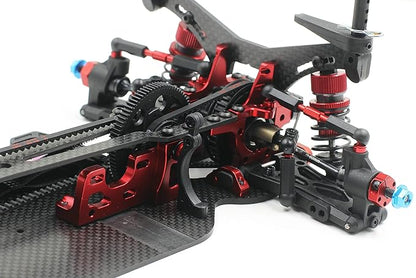 SPEC-R R1 1:10 RC 1/10 4WD Electric Touring Car Carbon Fiber Main Chassis Frame (Assembled)