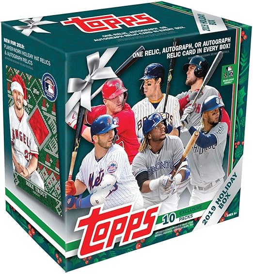 2019 Topps Exclusive Holiday Mega Baseball Card Box
