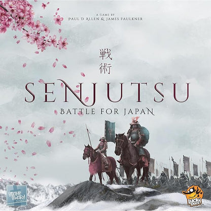Senjutsu: Battle for Japan - Samurai Dueling Game with Miniatures and Deck Crafting Strategy Game for Kids and Adults Ages 14+ 1-4 Players 15-20 Min Playtime Made by Lucky Duck Games