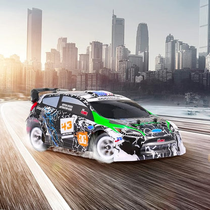 GoolRC WLtoys K989 RC Drift Car 1:28 Scale 4WD 30KM/H High Speed Electric Drifting Car RTR with Metal Chassis and 2 Batteries for Adults