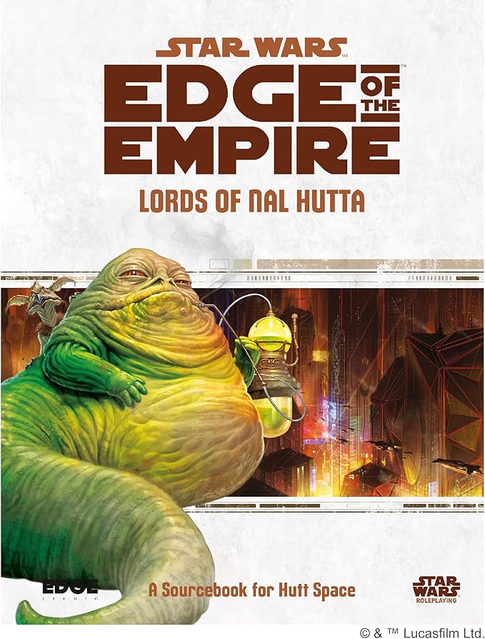 Star Wars Edge of the Empire Lords of Nal Hutta SOURCEBOOK | Roleplaying Game | Strategy Game For Adults and Kids | Ages 10+ | 3-5 Players | Average Playtime 1 Hour | Made by EDGE Studio