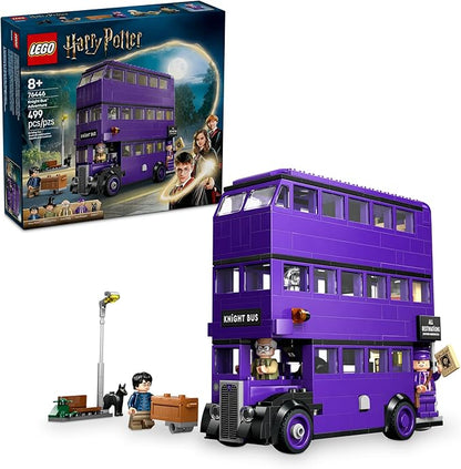 LEGO Harry Potter Knight Bus Adventure - Building Toy for Kids Boys and Girls Ages 8+ - Iconic Bus from Harry Potter and The Prisoner of Azkaban - with 5 Minifigures - Birthday Gift Idea - 76446