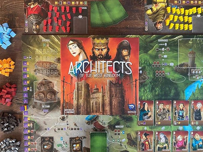 Renegade Game Studios Architects of the West Kingdom Board Game – Strategic Worker-Placement for 1-5 Players