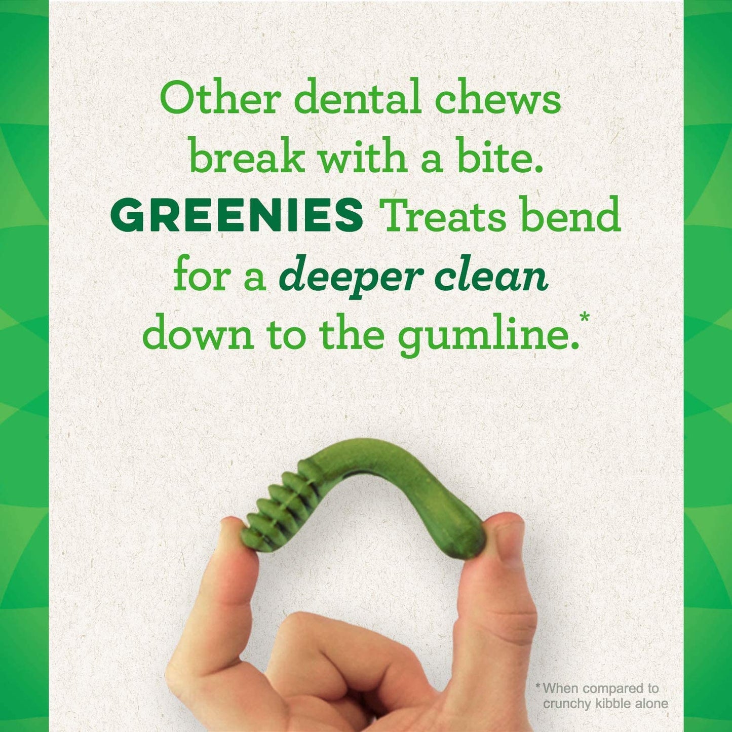 Greenies Bursting Blueberry Dog Dental Treat Regular Size 12 Count - Pack of 3