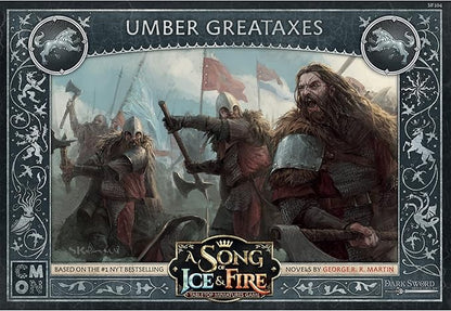 CMON A Song of Ice and Fire Tabletop Miniatures Game Umber Greataxes Unit Box (Multilingual Edition) - Strategy Game for Adults Ages 14+ 2+ Players 45-60 Minute Playtime Made by CMON