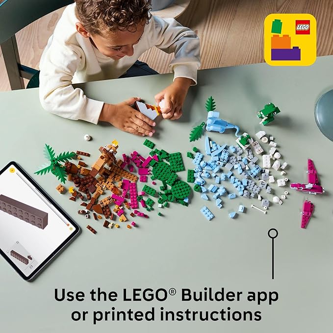 LEGO Classic Creative Dinosaurs Toy - Building Blocks for Kids Boys and Girls Ages 5+ - Learning and Educational Toy for Preschool - Gift Idea for Birthdays - 11041