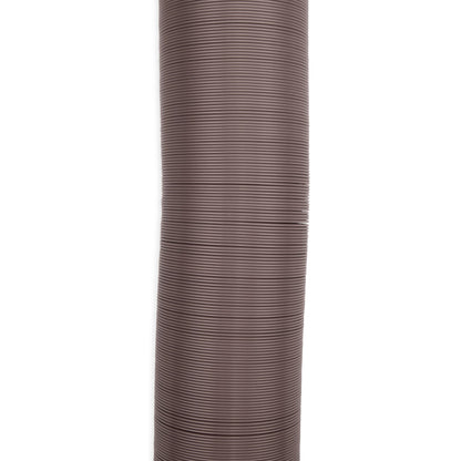 Camco Durable High Tensile Strength Vinyl Sewer Hose with Steel Wire Core – 15’ Hose with 15 mils of HTS Vinyl, Great for Year Round RVing Compresses to 26” for Simple and Easy Storage, Brown (39661)