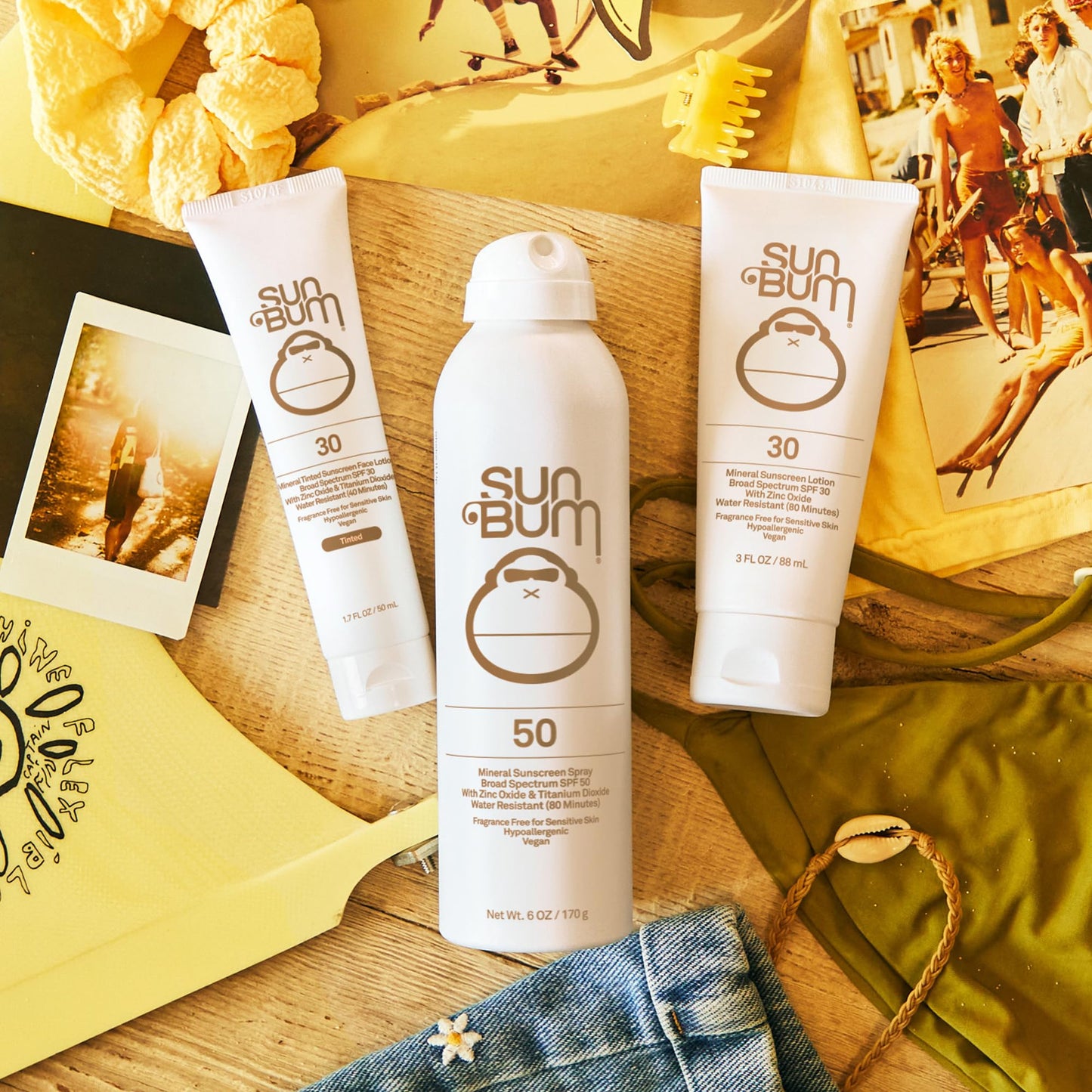 Sun Bum Mineral SPF 30 Tinted Face Sunscreen - Matte Primer - Broad Spectrum Moisturizing Sunscreen with Vitamin E - Hawaii 104 Act Compliant (Without Octinoxate & Oxybenzone) - Travel Friendly 1.7 oz