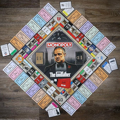 USAOPOLY Monopoly: The Godfather 50th Anniversary Board Game