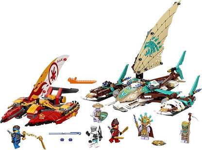 LEGO NINJAGO Catamaran Sea Battle 71748 Building Kit Ninja Playset Featuring Catamaran Toys and NINJAGO Kai Jay and Zane Best Gift for Kids Who Love Creative Play New 2021 (780 Pieces)