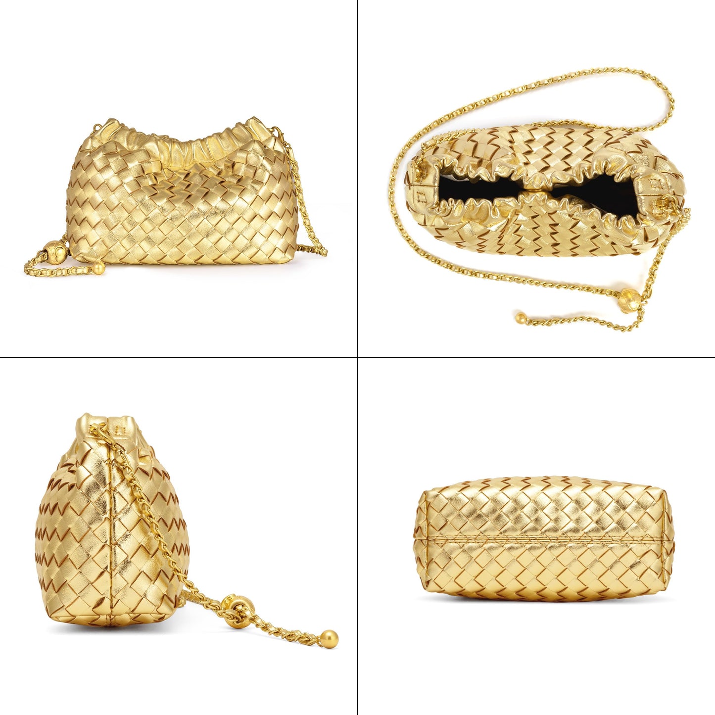 Small Crossbody Bag For Women Trendy.Dumpling Bag Clutch Purse For Women Evening Bag Cloud Purse Vegan Leather Hobo Bag