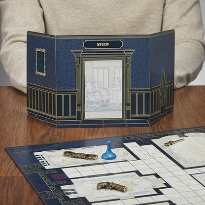 Hasbro Gaming Clue Board Game Signature Collection Premium Packaging and Components Family Games for Kids and Adults Mystery Games for 2 to 6 Players