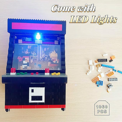 Fighter Game Micro Blocks Sets for Adults and Teens 14+ Building Toys Creative Bricks Gifts for Game Fans- Compatible with Nano(1060 Pieces)