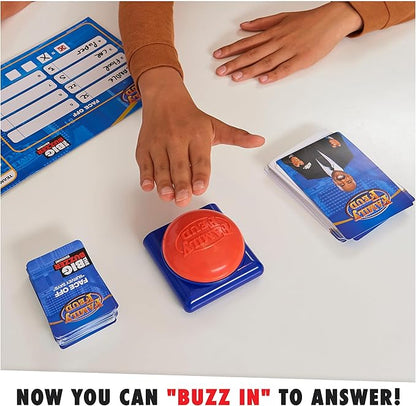 Spin Master Family Feud Big Buzzer Game Amazon Exclusive “Buzz in” with The Electronic Buzzer Board Game for Hilarious Family Fun Ages 8 and up