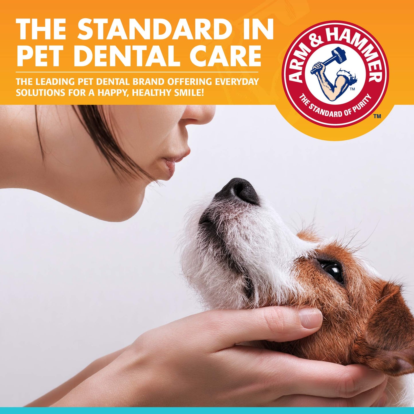 Arm & Hammer for Pets Fresh Breath Enzymatic Dog Dental Care Kit - Includes Dog Toothpaste, Dual Sided Toothbrush and Fingerbrush - Bad Breath Treatment, Chicken Flavor, 2.5 Ounce