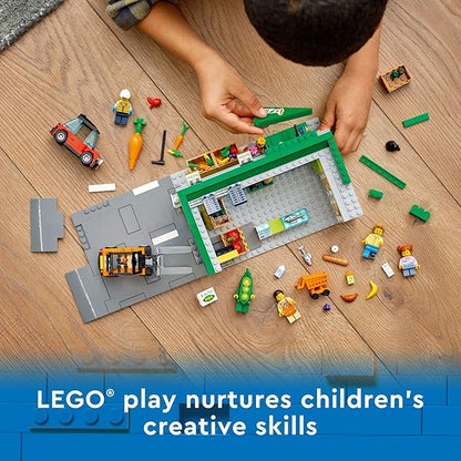 LEGO My City Grocery Store 60347 Building Toy Set for Girls Boys and Kids Ages 6+ (404 Pieces)