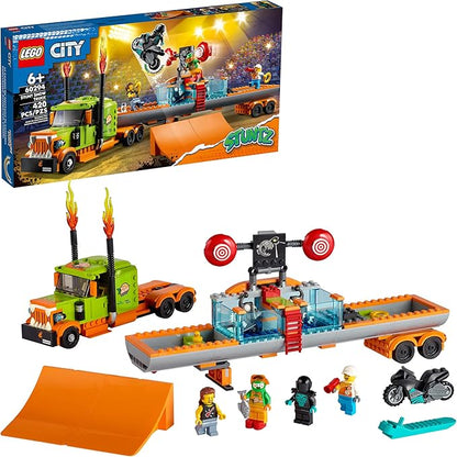 Lego City Stunt Show Truck 60294 Building Kit (420 Pieces)