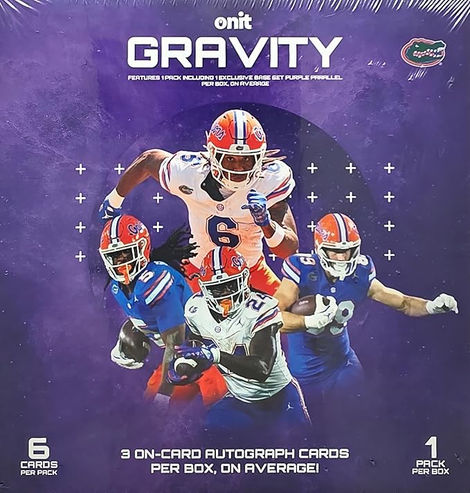 2025 Onit Gravity College Football Card Breaker Edition Box (Florida Gators)