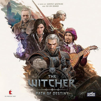 The Witcher: Path of Destiny Standard Edition - Competitive Tableau-Building Strategy Game Featuring Geralt Yennefer Ciri &amp More Ages 14+ 1-5 Players 45-90 Minute Playtime