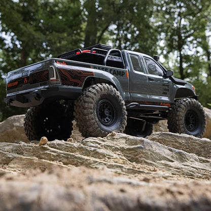 Axial RC Truck 1/10 SCX10 III Base Camp 4X4 Rock Crawler Brushed RTR (Battery and Charger Not Included) Gray AXI-1375T2