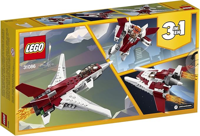LEGO Creator 3in1 Futuristic Flyer 31086 Building Kit (157 Pieces)