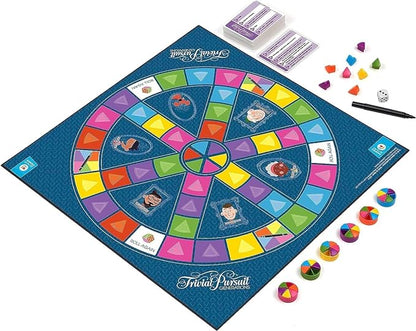 Joy for All Trivial Pursuit Generations - Trivia for Seniors - Cognitive Thinking Game - Big Easy to Read Cards for Low Vision - Fill-in-the-Blank Trivia Cards - Memory Board Game Activity for Elderly