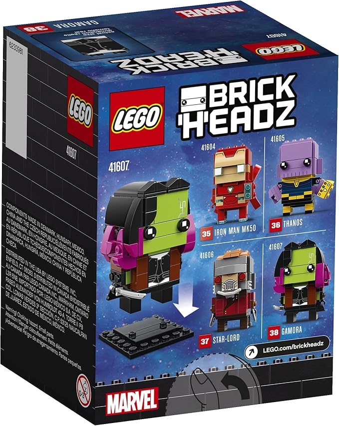 LEGO BrickHeadz Gamora 41607 Building Kit (136 Piece)