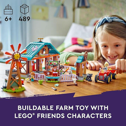 Lego Friends The Sanctuary of The Farm Animals Building Toy with Tractor Mill 3 Mini Dolls and 5 Animals Toys for Girls and Children from 6 Years and Older Gift Ideas 42617