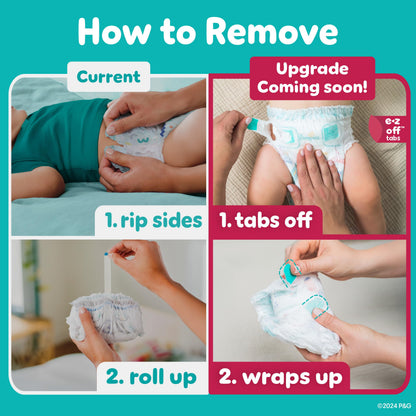 Pampers Diapers - Cruisers 360 - Size 5, 128 Count, Babyproof up to 100% Leakproof Pull-On Diaper