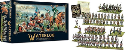 Warlord Games Wargames Delivered Black Powder Waterloo Second Edition Game - Role Playing Strategy Board Game for Adults Tabletop 19th Century Wargaming - Tabletop Military History RPG w/Terrain